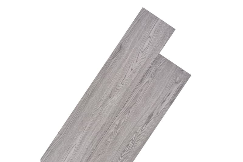 PVC-gulvbrædder 4,46 mÂ² 3 mm mørkegrå - Grå - Træflise balkon - Vinylgulv & plastik gulv - Gulvplader & plastikfliser