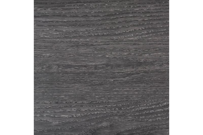PVC-gulvbrædder 4,46 mÂ² 3 mm sort - Sort - Træflise balkon - Vinylgulv & plastik gulv - Gulvplader & plastikfliser