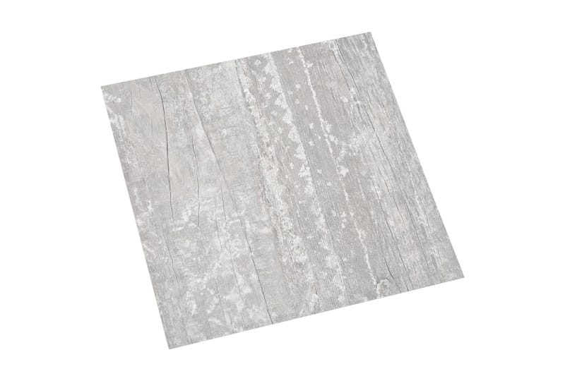 selvklæbende gulvbrædder 20 stk. 1,86 m² PVC grå - Grå - Hus & renovering - Byggeri - Gulv, væg & tag - Gulv - Vinylgulv & plastik gulv
