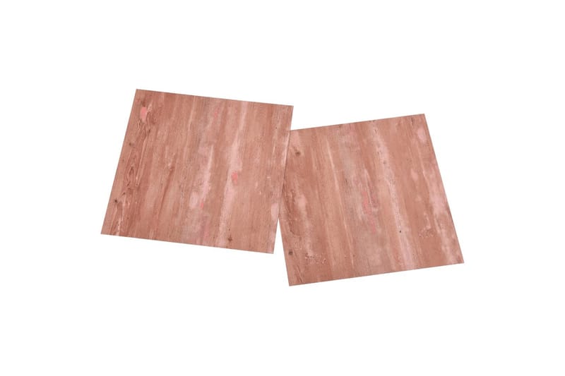 selvklæbende gulvbrædder 20 stk. 1,86 m² PVC grå - Rød - Træflise balkon - Vinylgulv & plastik gulv - Gulvplader & plastikfliser