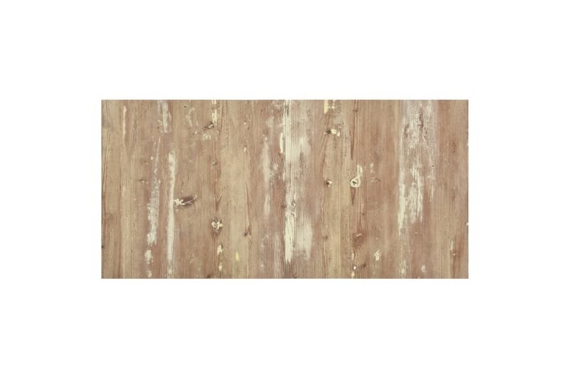 selvklæbende gulvbrædder 20 stk. 1,86 m² PVC brun - Brun - Træflise balkon - Vinylgulv & plastik gulv - Gulvplader & plastikfliser