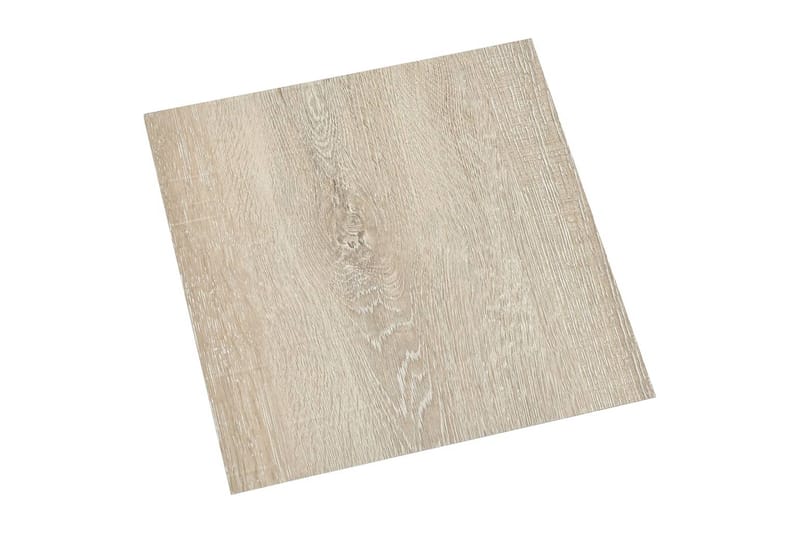 selvklæbende gulvbrædder 20 stk. 1,86 m² PVC beige - Beige - Hus & renovering - Byggeri - Gulv, væg & tag - Gulv - Vinylgulv & plastik gulv