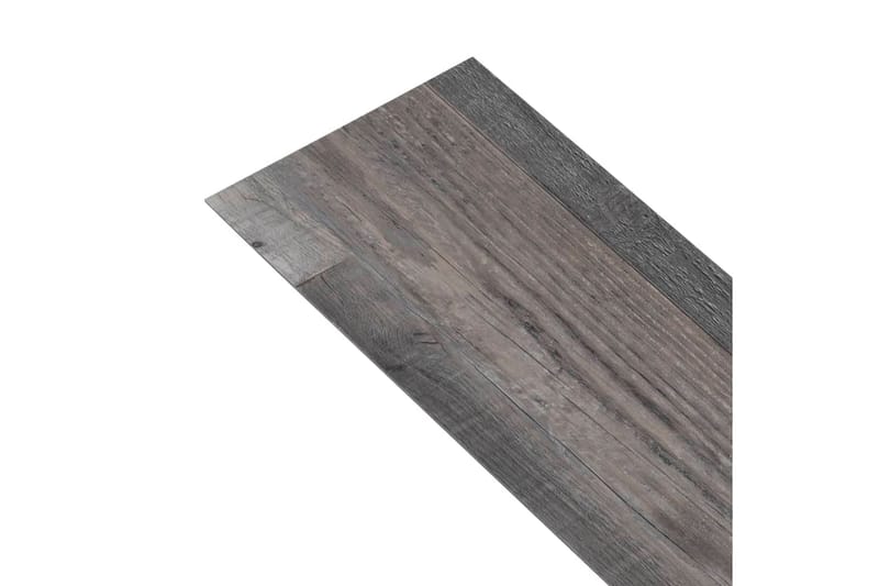 selvklæbende gulvbrædder 4,46 mÂ² 3 mm PVC industrielt træ - Brun - Hus & renovering - Byggeri - Gulv, væg & tag - Gulv - Vinylgulv & plastik gulv