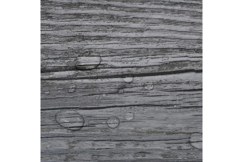 selvklæbende gulvbrædder 5,02 mÂ² 2 mm PVC skinnende grå - Grå - Hus & renovering - Byggeri - Gulv, væg & tag - Gulv - Vinylgulv & plastik gulv