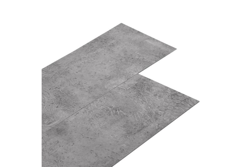 selvklæbende gulvbrædder 5,02 mÂ² 2 mm PVC cementbrun - Brun - Hus & renovering - Byggeri - Gulv, væg & tag - Gulv - Vinylgulv & plastik gulv