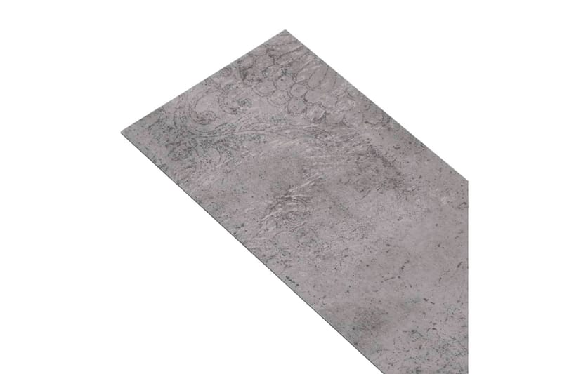 selvklæbende gulvbrædder 5,02 mÂ² 2 mm PVC cementbrun - Brun - Hus & renovering - Byggeri - Gulv, væg & tag - Gulv - Vinylgulv & plastik gulv