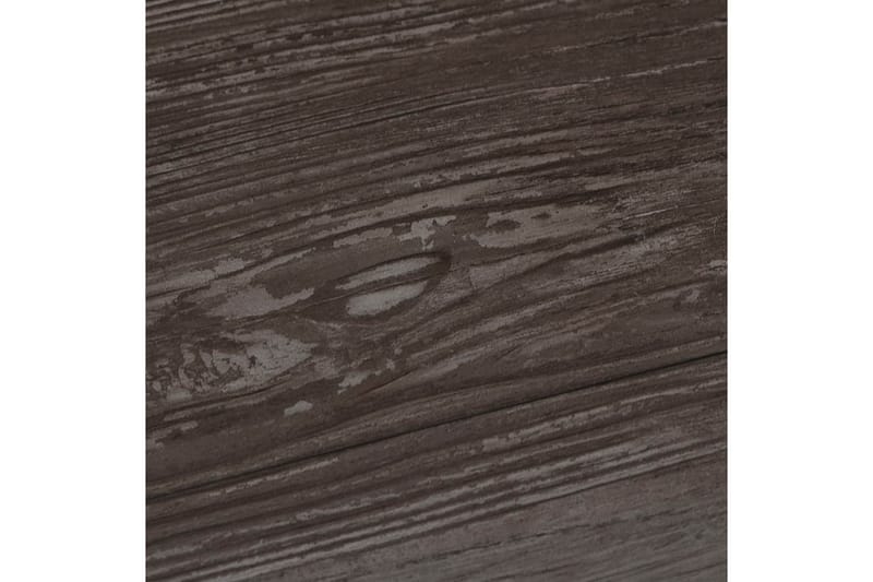 selvklæbende gulvbrædder 5,02 mÂ² 2 mm PVC stribet træ - Brun - Hus & renovering - Byggeri - Gulv, væg & tag - Gulv - Vinylgulv & plastik gulv