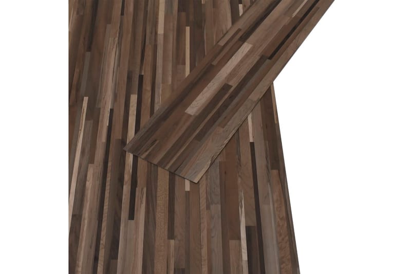 selvklæbende gulvbrædder 5,02 mÂ² 2 mm PVC brunstribet - Brun - Træflise balkon - Vinylgulv & plastik gulv - Gulvplader & plastikfliser