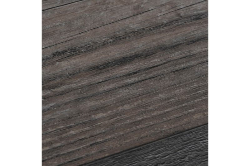selvklæbende gulvbrædder 5,02 mÂ² 2 mm PVC industrielt træ - Brun - Træflise balkon - Vinylgulv & plastik gulv - Gulvplader & plastikfliser