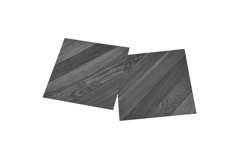 Selvklæbende Gulvbrædder 55 Stk. 5,11 M² Pvc Gråstribet - Grå - Hus & renovering - Byggeri - Gulv, væg & tag - Gulv - Vinylgulv & plastik gulv