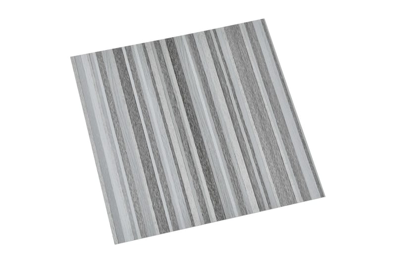 Selvklæbende Gulvbrædder 55 Stk. 5,11 M² Pvc Lysegrå - Grå - Hus & renovering - Byggeri - Gulv, væg & tag - Gulv - Vinylgulv & plastik gulv