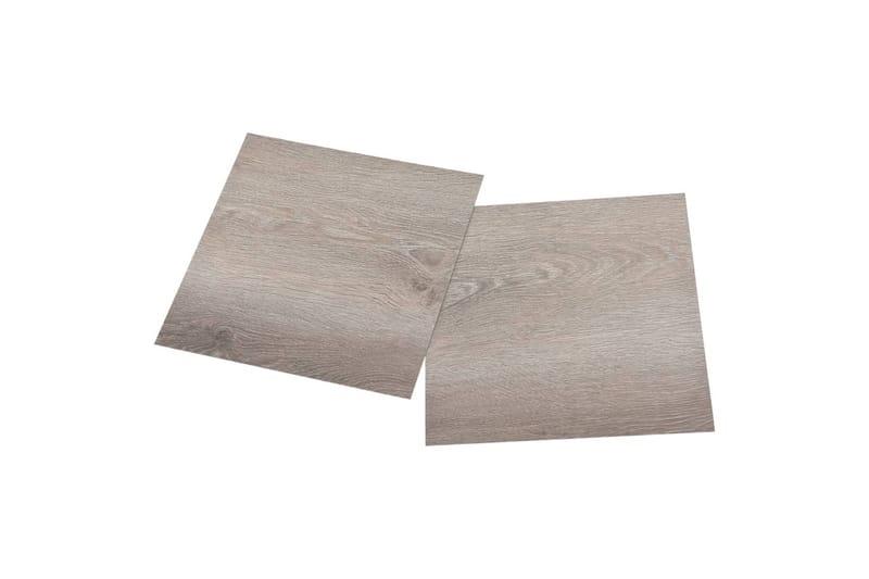Selvklæbende Gulvbrædder 55 Stk. 5,11 M² Pvc Gråbrun - Gråbrun - Hus & renovering - Byggeri - Gulv, væg & tag - Gulv - Vinylgulv & plastik gulv