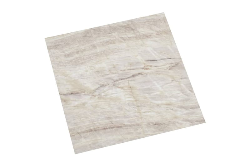 Selvklæbende Gulvbrædder 55 Stk. 5,11 M² Pvc Beige - Beige - Hus & renovering - Byggeri - Gulv, væg & tag - Gulv - Vinylgulv & plastik gulv