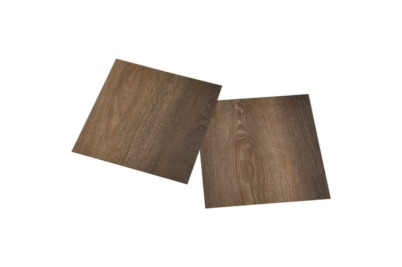Selvklæbende Gulvbrædder 55 Stk. 5,11 M² Pvc Brun - Brun - Hus & renovering - Byggeri - Gulv, væg & tag - Gulv - Vinylgulv & plastik gulv
