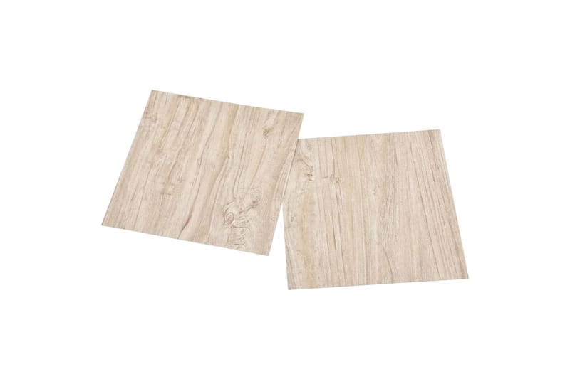 Selvklæbende Gulvbrædder 55 Stk. 5,11 M² Pvc Lysebrun - Brun - Hus & renovering - Byggeri - Gulv, væg & tag - Gulv - Vinylgulv & plastik gulv