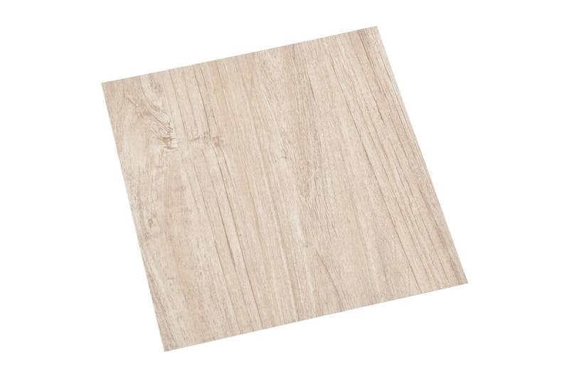 Selvklæbende Gulvbrædder 55 Stk. 5,11 M² Pvc Lysebrun - Brun - Hus & renovering - Byggeri - Gulv, væg & tag - Gulv - Vinylgulv & plastik gulv