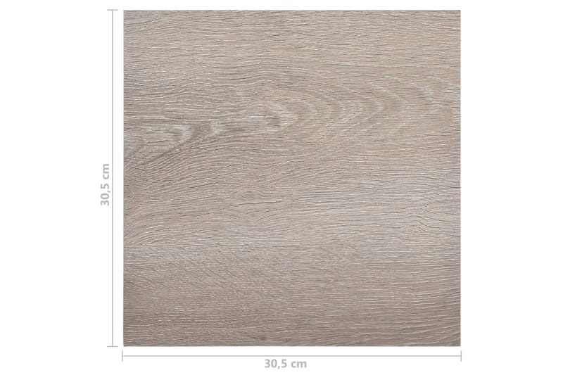 Selvklæbende Gulvbrædder 55 Stk. 5,11 M² Pvc Gråbrun - Gråbrun - Hus & renovering - Byggeri - Gulv, væg & tag - Gulv - Vinylgulv & plastik gulv