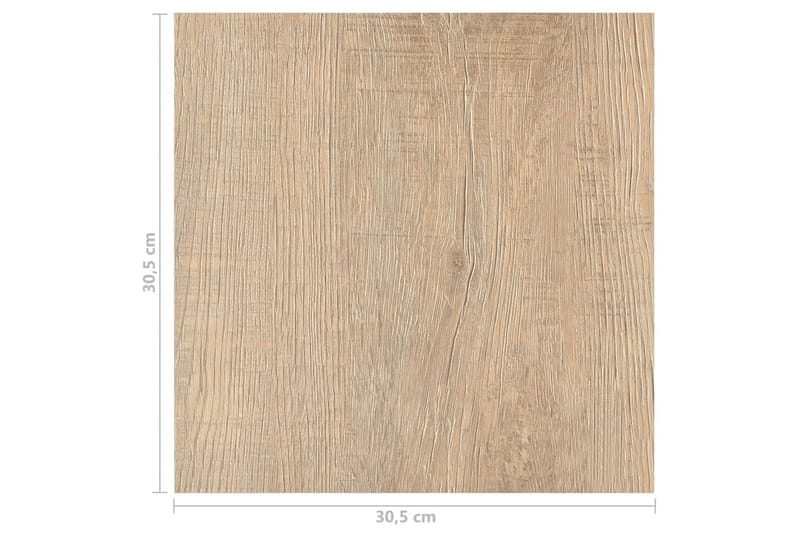Selvklæbende Gulvbrædder 55 Stk. 5,11 M² Pvc Brun - Brun - Hus & renovering - Byggeri - Gulv, væg & tag - Gulv - Vinylgulv & plastik gulv