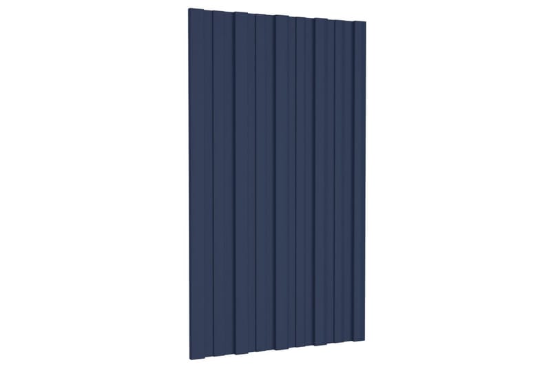 tagplader 36 stk. 80x45 cm galvaniseret stål antracitgrå - Hus & renovering - Byggeri - Gulv, væg & tag - Plademateriale & byggeplader - Loftpanel-loftplader