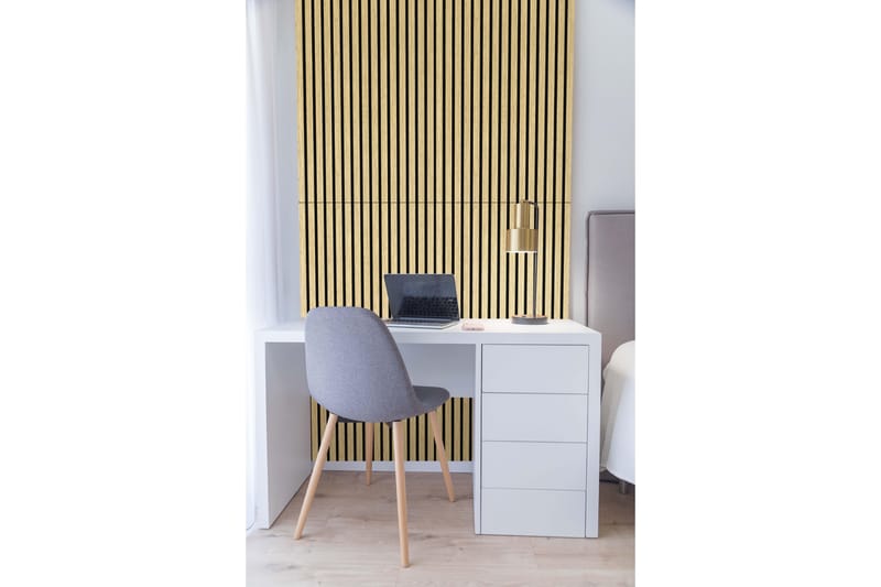 Trælamel akustikpaneler 120x60x1,8 cm 4-pak - Hus & renovering - Byggeri - Gulv, væg & tag - Plademateriale & byggeplader - Inderpanel