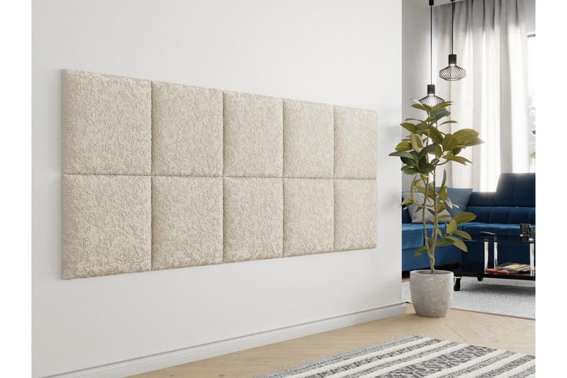 Zaratuz Vægpanel 42x42 cm - Beige - Hus & renovering - Byggeri - Gulv, væg & tag - Plademateriale & byggeplader - Inderpanel
