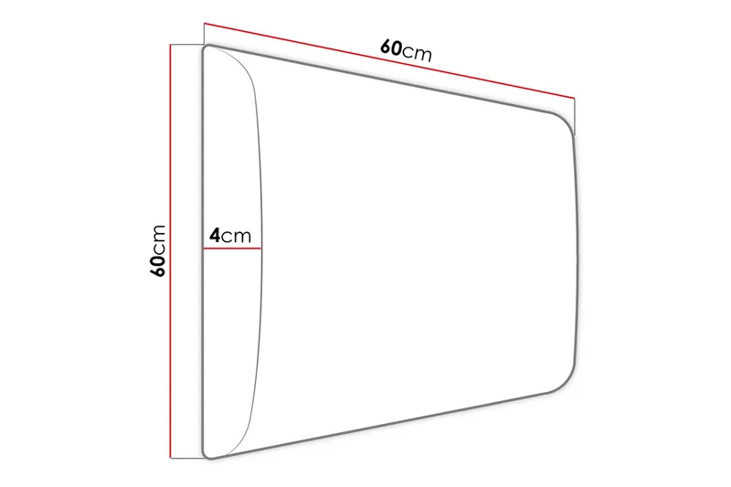 Zaratuz Vægpanel 60x60 cm - Grøn - Hus & renovering - Byggeri - Gulv, væg & tag - Plademateriale & byggeplader - Inderpanel