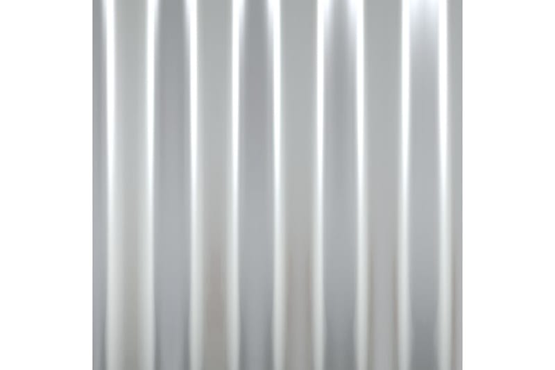 beBasic tagplader 12 stk. 60x36 cm pulverlakeret stål sølvfarvet - Indertag