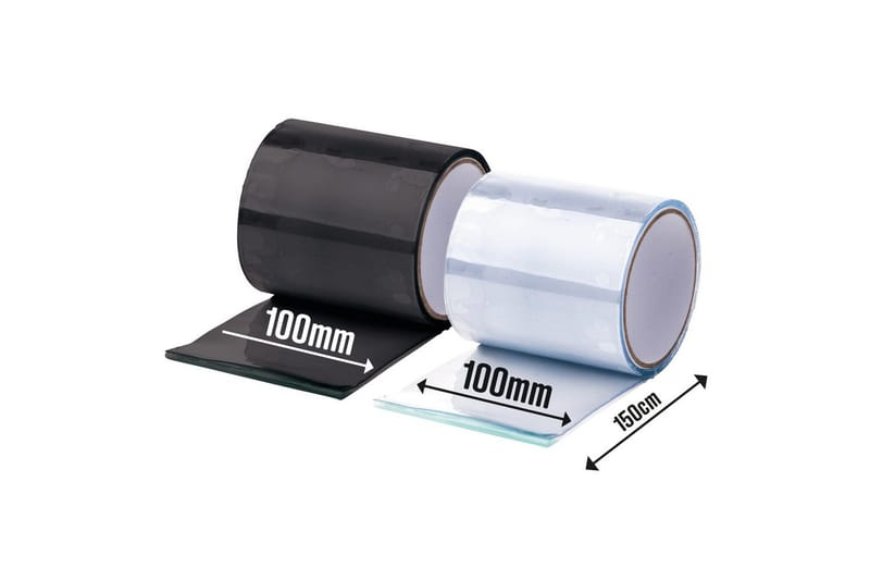 Reparationstape Heissner EasyFix 150 x 10 cm Sort - Sort - Hus & renovering - Byggeri - Søm, skruer & montering