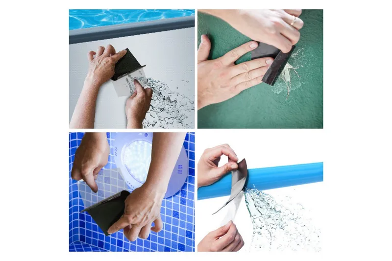 Reparationstape Heissner EasyFix 150 x 10 cm Sort - Sort - Hus & renovering - Byggeri - Søm, skruer & montering