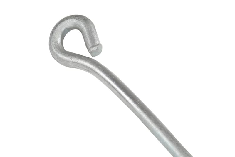 Jordankre 6 Stk. 10x60 cm Galvaniseret Metal - Hus & renovering - Byggeri - Søm, skruer & montering