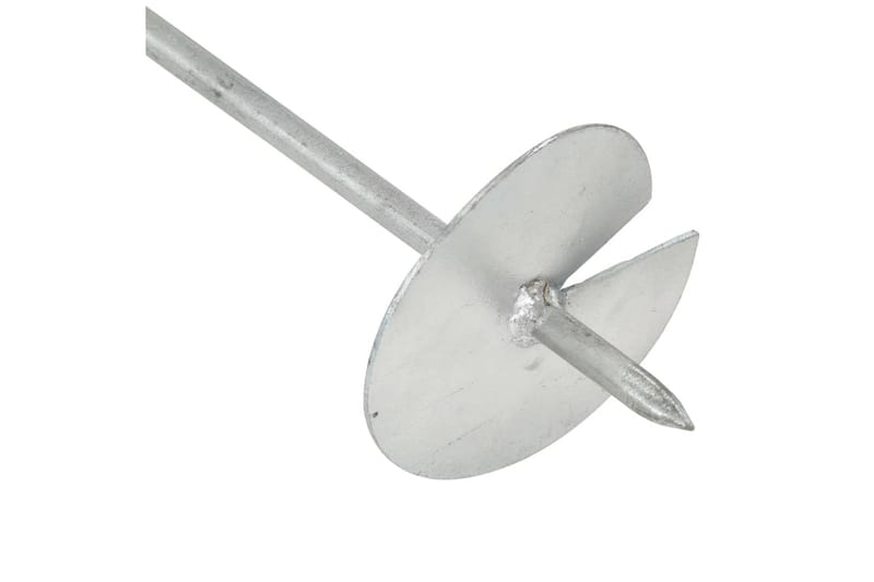 Jordankre 6 Stk. 10x60 cm Galvaniseret Metal - Hus & renovering - Byggeri - Søm, skruer & montering