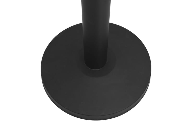 afspærringsstolpe med bånd 4 stk. rustfrit stål sort - Sort - Hus & renovering - Byggeri - Søm, skruer & montering