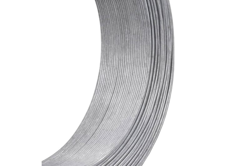 hegnsbindetråd 250 m 3,8 mm stål - Sølv - Jerntråd