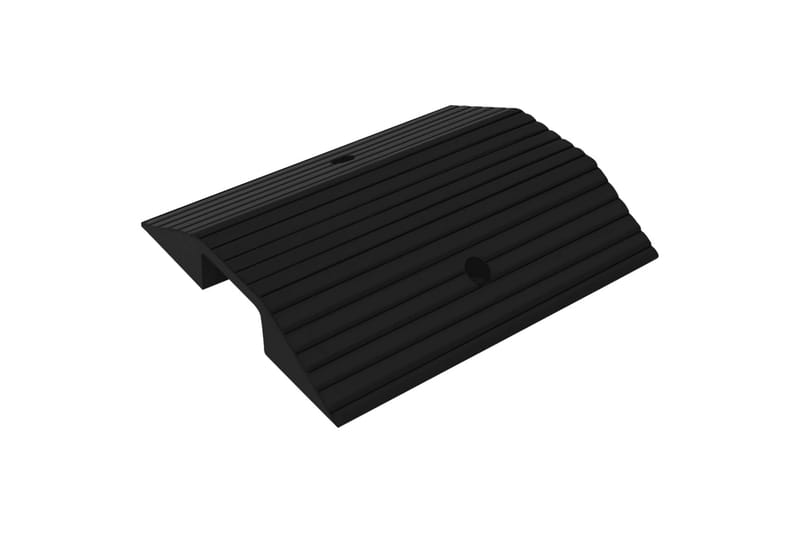 dørtrinsrampe broform 3 stk. 49x39x7,5 cm gummi - Hus & renovering - Byggeri - Træ & tømmer - Sokkel & lister - Tærskel & niveauliste