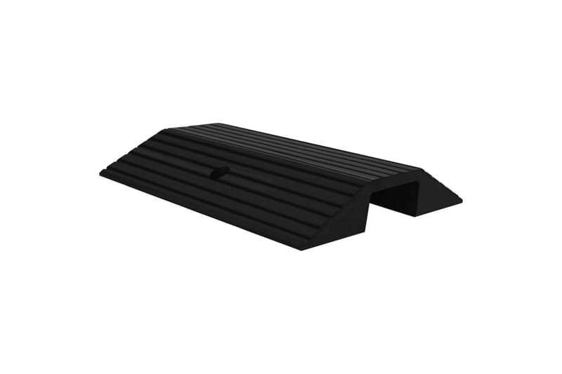 dørtrinsrampe broform 49x39x7,5 cm gummi - Hus & renovering - Byggeri - Træ & tømmer - Sokkel & lister - Tærskel & niveauliste
