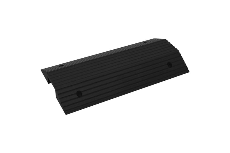 dørtrinsrampe broform 80x40x8 cm gummi - Hus & renovering - Byggeri - Træ & tømmer - Sokkel & lister - Tærskel & niveauliste