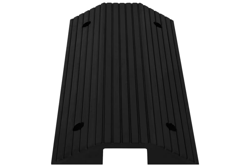dørtrinsrampe broform 80x40x8 cm gummi - Hus & renovering - Byggeri - Træ & tømmer - Sokkel & lister - Tærskel & niveauliste