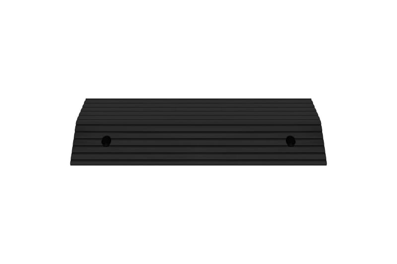 dørtrinsrampe broform 80x40x8 cm gummi - Hus & renovering - Byggeri - Træ & tømmer - Sokkel & lister - Tærskel & niveauliste