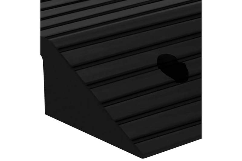 dørtrinsrampe broform 80x40x8 cm gummi - Hus & renovering - Byggeri - Træ & tømmer - Sokkel & lister - Tærskel & niveauliste