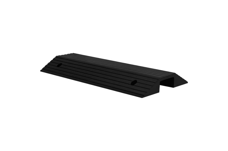 dørtrinsrampe broform 80x40x8 cm gummi - Hus & renovering - Byggeri - Træ & tømmer - Sokkel & lister - Tærskel & niveauliste