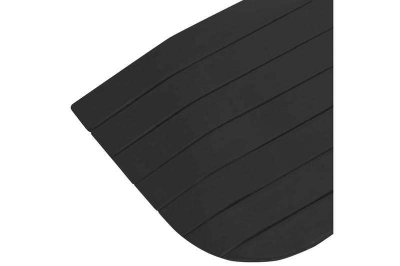 dørtrinsramper 2 stk. 110x21x2,5 cm gummi - Hus & renovering - Byggeri - Træ & tømmer - Sokkel & lister - Tærskel & niveauliste