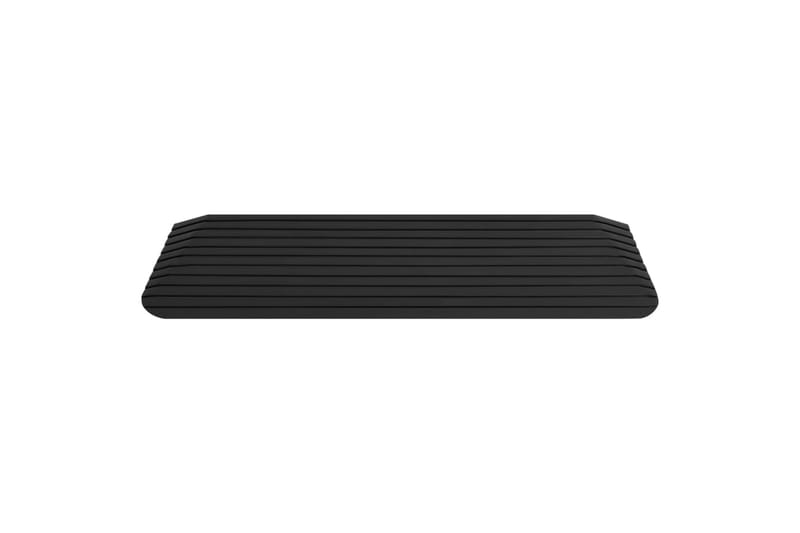 dørtrinsramper 2 stk. 110x32x3,8 cm gummi - Hus & renovering - Byggeri - Træ & tømmer - Sokkel & lister - Tærskel & niveauliste