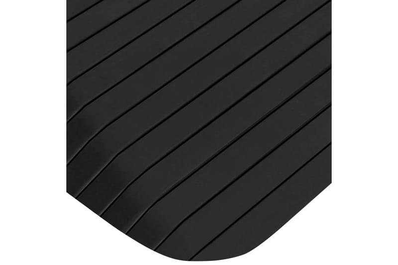 dørtrinsramper 2 stk. 110x32x3,8 cm gummi - Hus & renovering - Byggeri - Træ & tømmer - Sokkel & lister - Tærskel & niveauliste