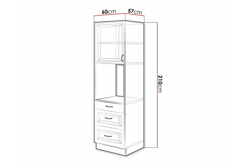 Templemore Køkkenskab 60 cm - Hus & renovering - Køkken & bad - Køkken & bryggers