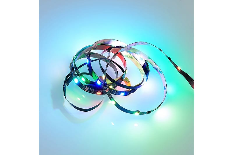 Trio Lighting Screen LED Stripe til 21” Skjerm 1,2 m Sort RGB - Belysning - Lamper & indendørsbelysning - Møbelbelysning & integreret belysning