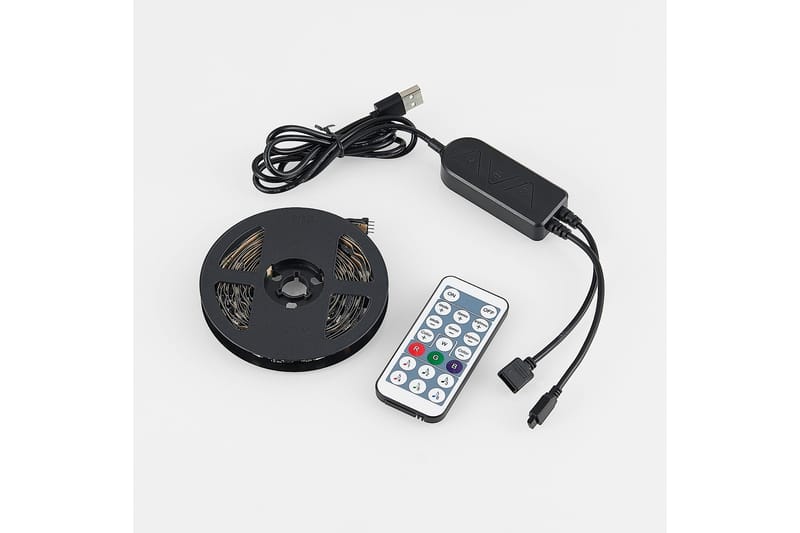 Trio Lighting Screen LED-stripe til 51” Skærm 3 m Sort RGB - Belysning - Lamper & indendørsbelysning - Møbelbelysning & integreret belysning