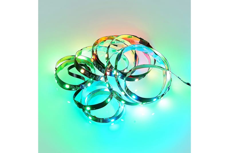 Trio Lighting Screen LED-stripe til 51” Skærm 3 m Sort RGB - Belysning - Lamper & indendørsbelysning - Møbelbelysning & integreret belysning