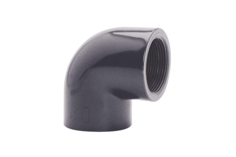 Vinkel PVC Planet Pool 90° Ø 50 mm, undefined