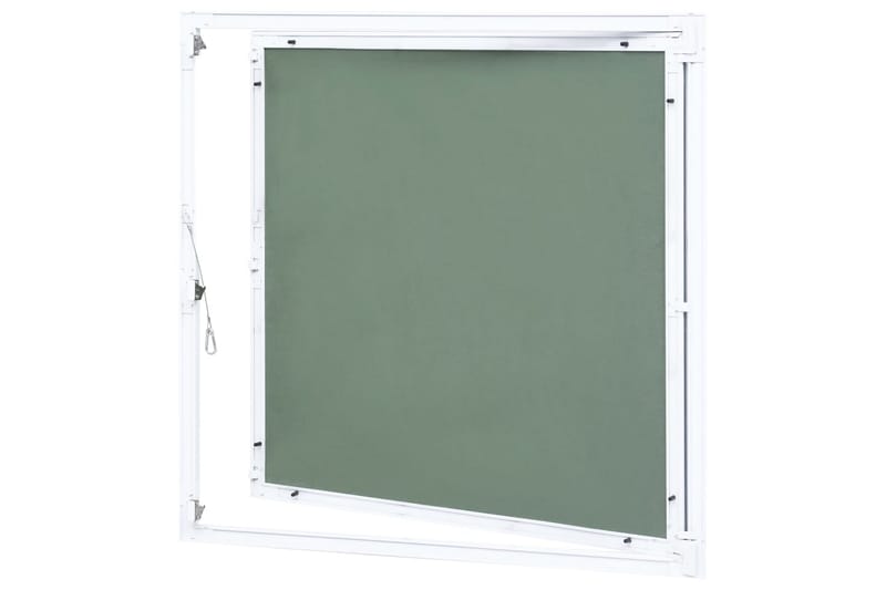 Adgangspanel 400X400 mm Aluminiumsramme Og Gipsplade - Hus & renovering - Byggeri - Vinduer - Vinduestilbehør - Vinduesskodder
