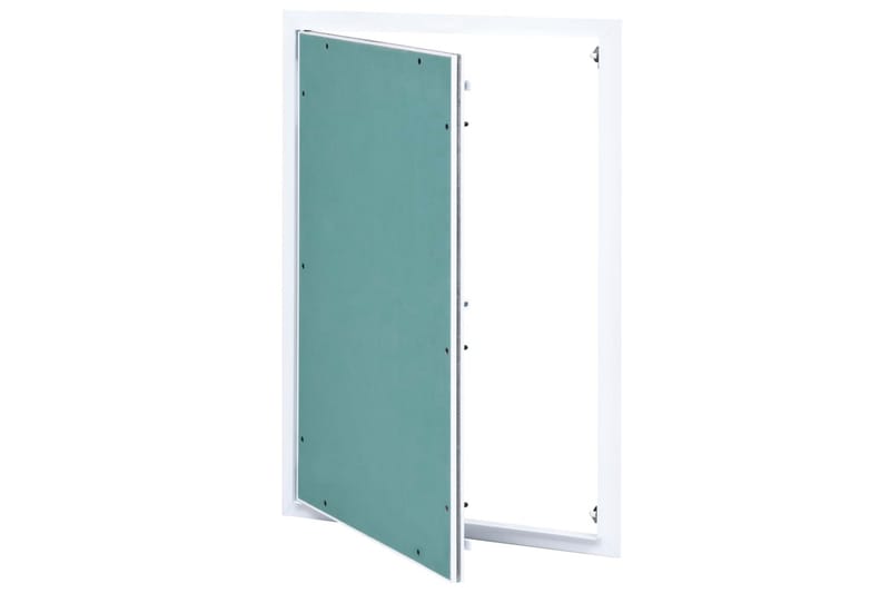 Adgangspanel 400X600 mm Aluminiumsramme Og Gipsplade - Hus & renovering - Byggeri - Vinduer - Vinduestilbehør - Vinduesskodder